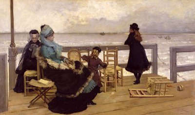 The End of October by Ernest Ange Duez
